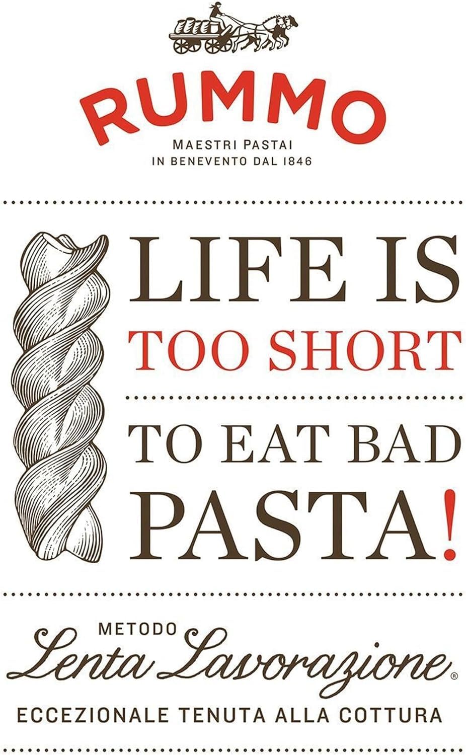 Italian Gourmet pasta Mezzi Rigatoni 24 x 400g glutenfreie Nudeln aus Mais | Senza glutine con riso integrale, bronzen gezogen, hält Saucen gut, für, Gesamtnettogewicht 9,6 kg + Kostenlos Polpa 400g