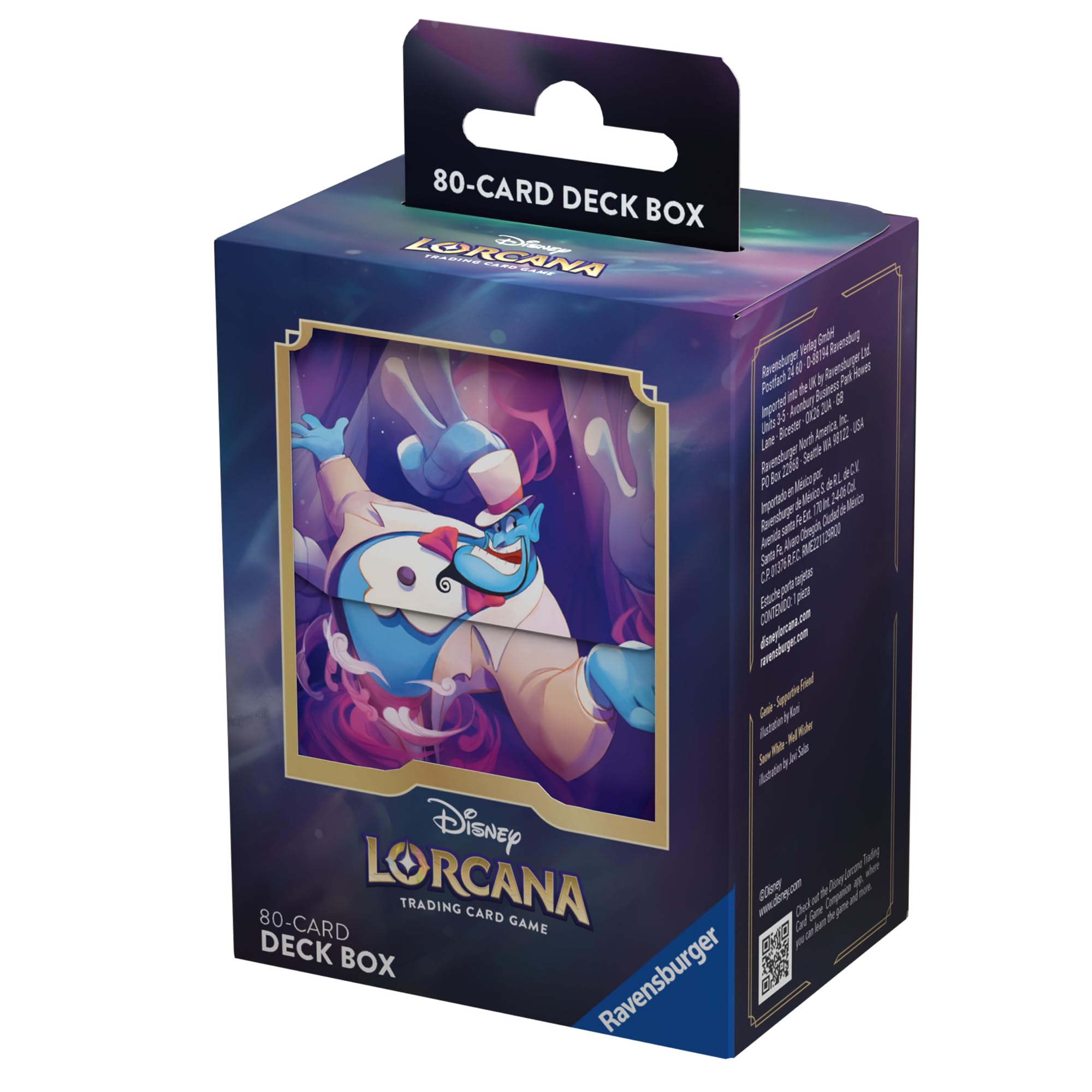 Ravensburger Disney Lorcana Tcg: Ursula's Return - Genie - Deck Case