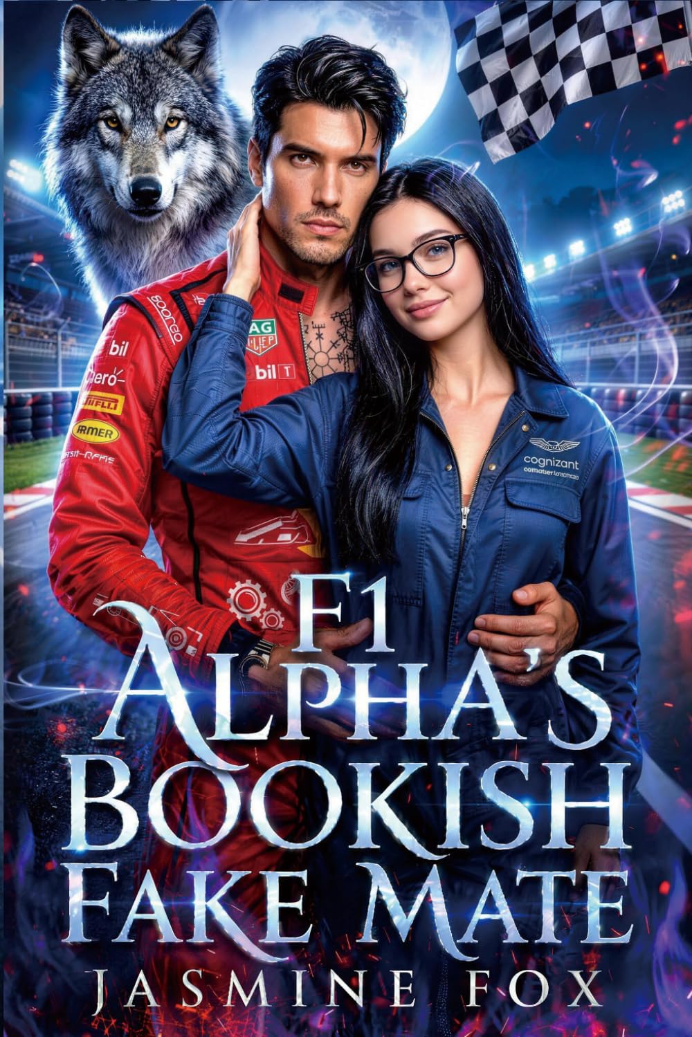 The F1 Alpha's Bookish Fake Mate: An Enemies to Lovers Fake Dating Fated Mate Paranormal Romance (Alpha Fated Bonds Series)