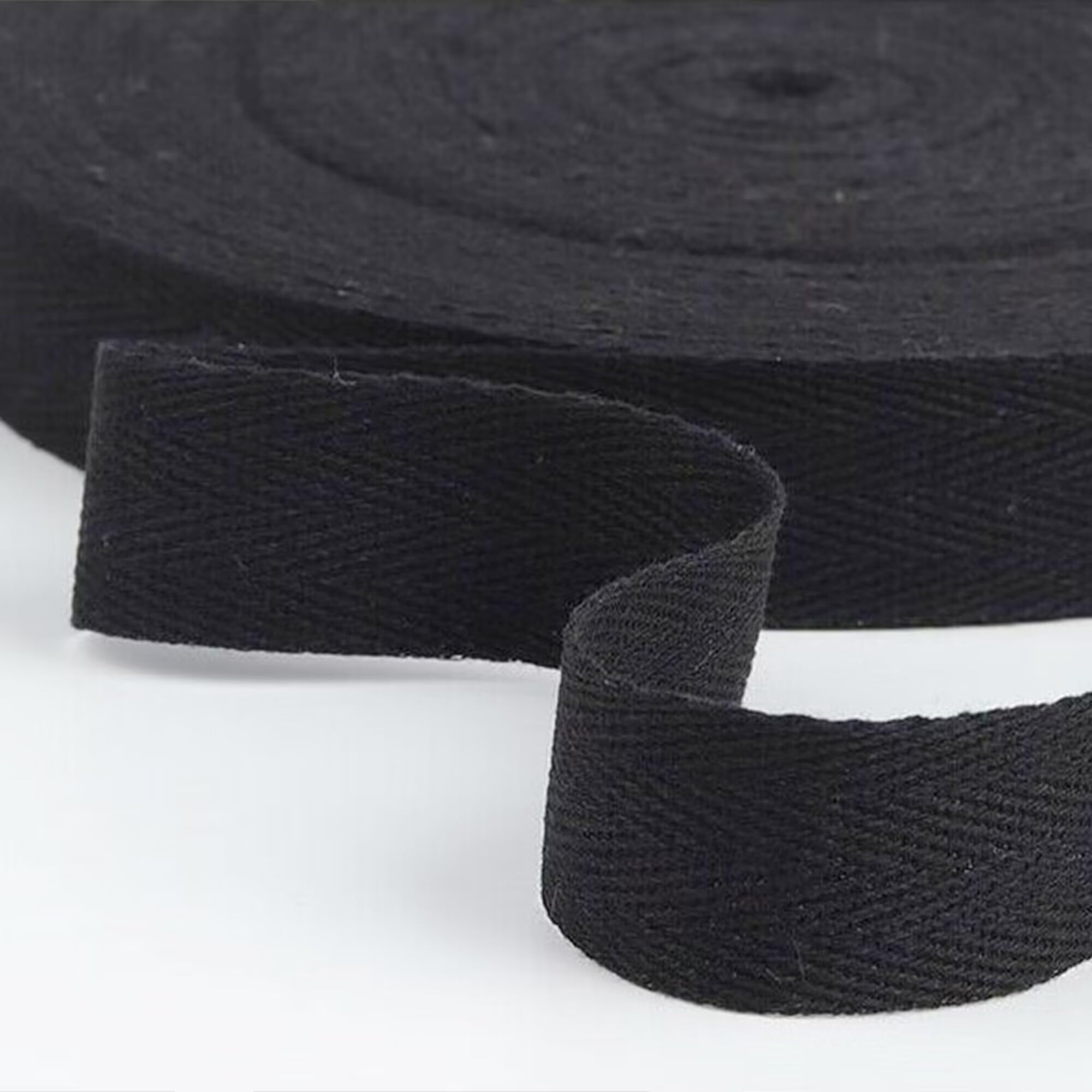 Baumwoll Schrägband 50mm 45m Einfassband Baumwolle Schwarz/Weiß/Natur Weiß/Rot/Lila Nahtband Natur Baumwollschrägband mit Fischgrätenstich für Wimpelkette Schneidern Schürze Craft Nähen