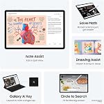 Samsung Galaxy Tab S10+ Silver 256GB - AI Tablet, 12.4", AMOLED 2X, Anti-Reflection, 420 Nits, Quad Speakers, S Pen Included (CAD Version & Warranty)