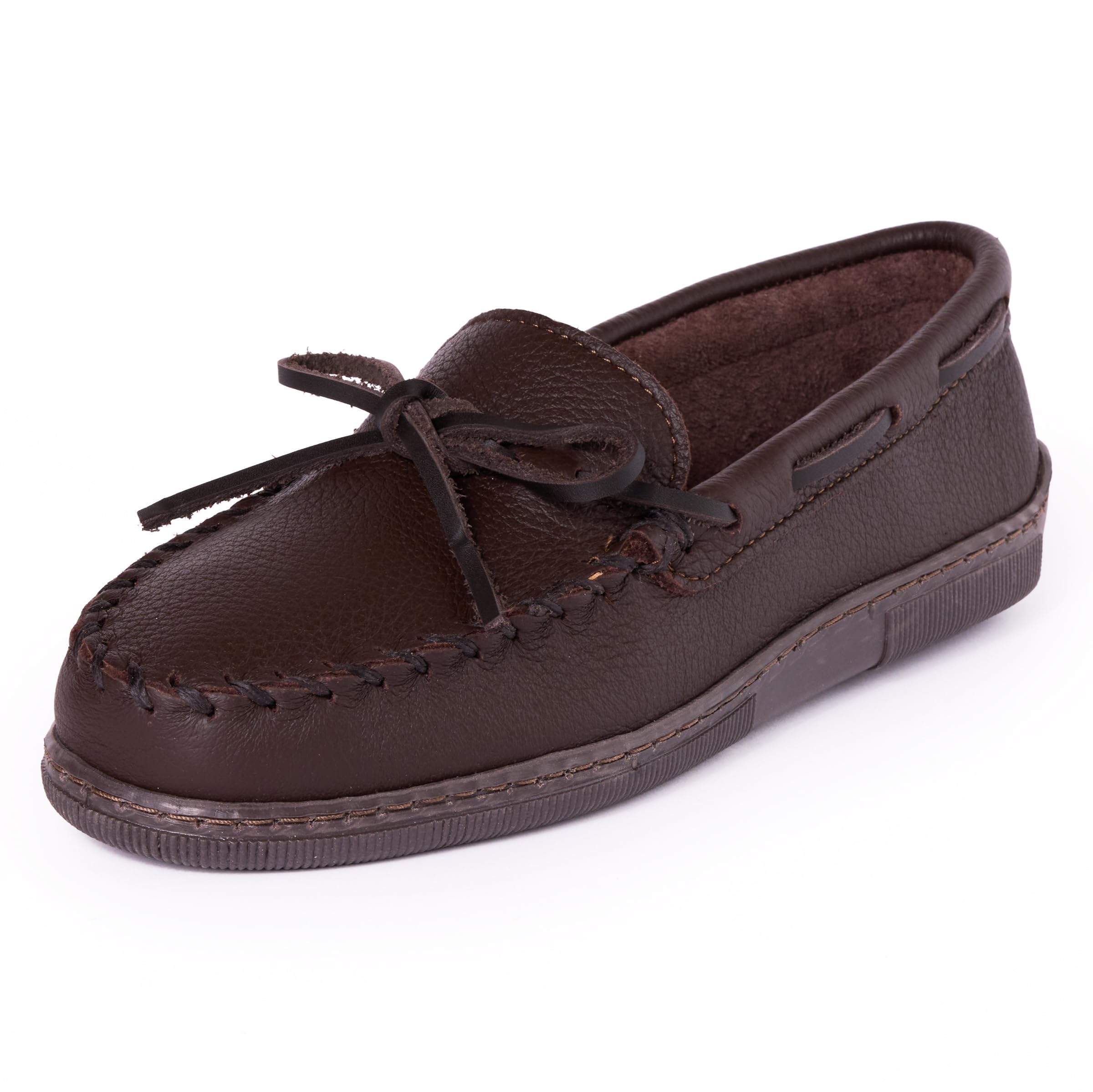 Minnetonka Men's Moosehide Leather Moccasins