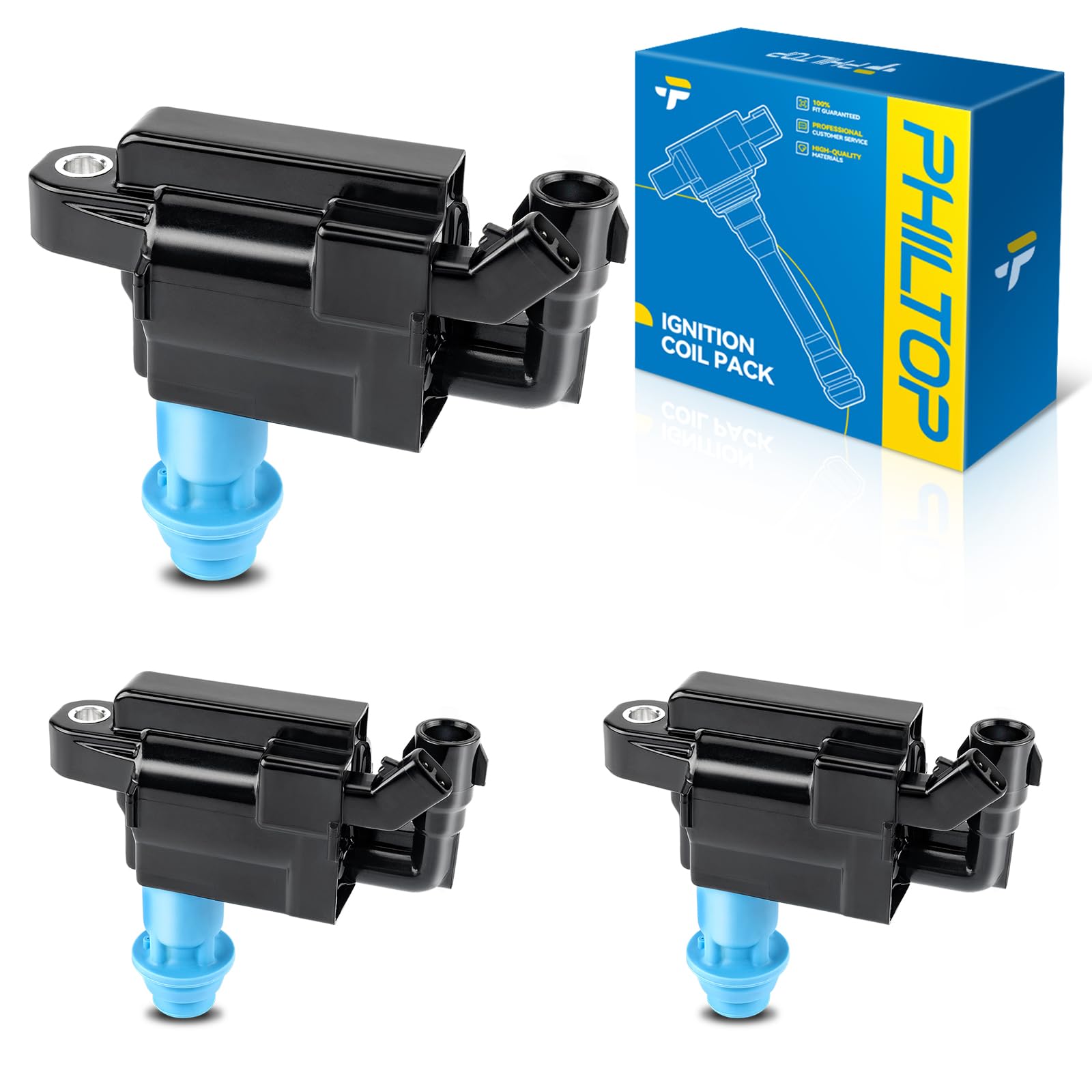 PHILTOP UF228 Ignition Coil Packs Fits Lexus 1998-2005 GS300
