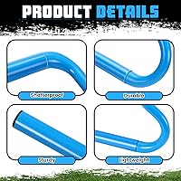 Vista 5 de Wettarn 10 unidades de entrenamiento de agilidad de velocidad, desmontables y duraderas, agilidad pliométrica y multiusos, equipo de entrenamiento