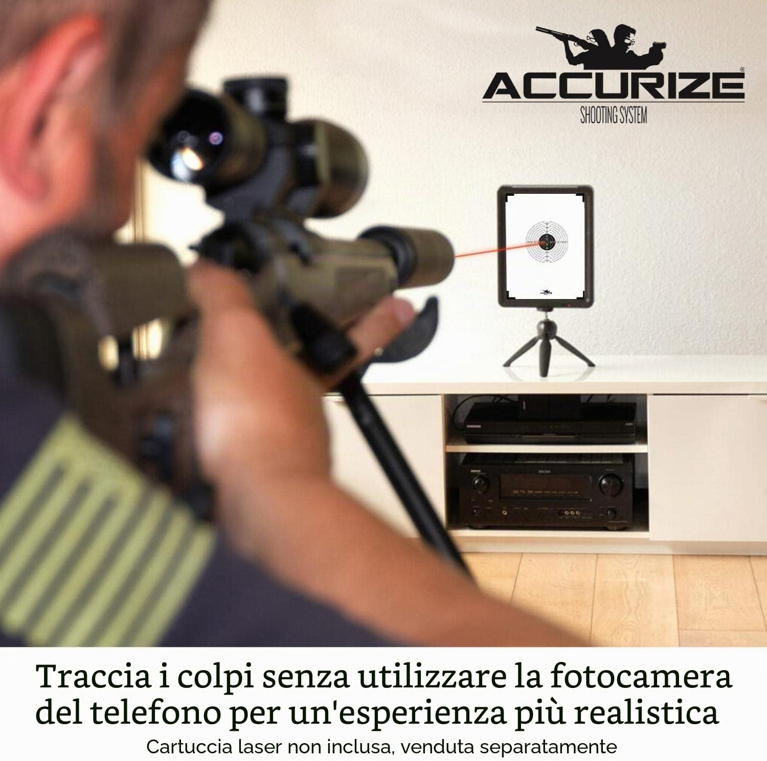 apparato di addestramento al tiro, avanzato apparato di Fuoco a Secco per esercitarsi - addestramento Bersaglio Fucile/Pistola per tiro al Chiuso