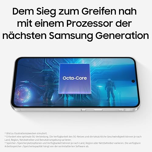 Samsung Galaxy A56 5G AI Smartphone ohne Vertrag, Simlockfreies AI Handy mit Android, 8 GB RAM, 128 GB Speicher, 50-MP-Kamera, Awesome Lightgray, 2,5 Jahre Herstellergarantie [Exklusiv auf Amazon] - 9