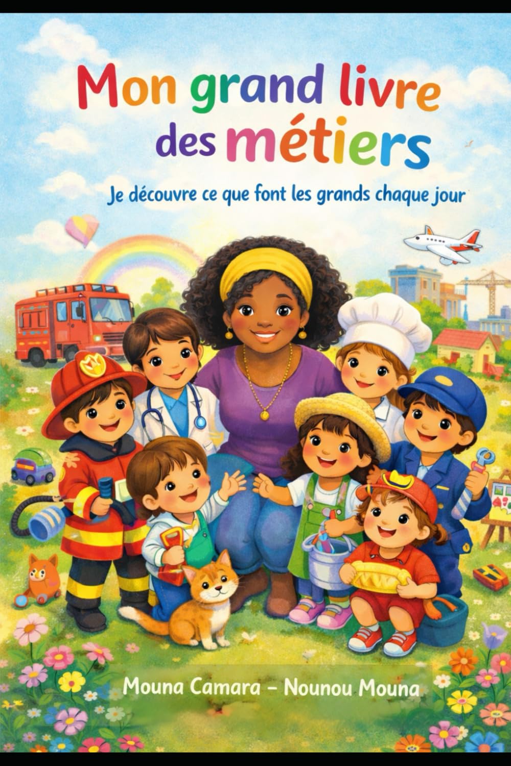 Mon grand livre des métiers: Je découvre ce que font les grands chaque jour