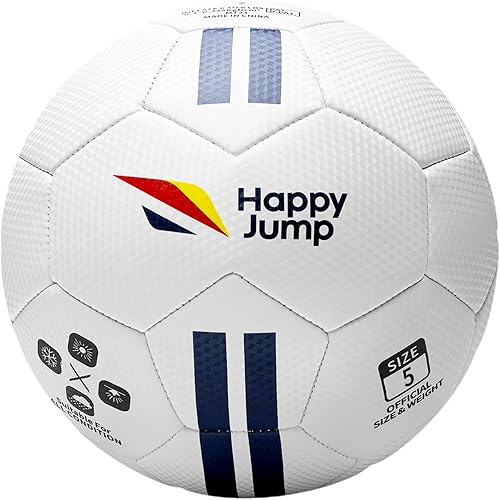 Happy Jump Balón de fútbol tamaño 4 tamaño 5 para entrenamiento juvenil