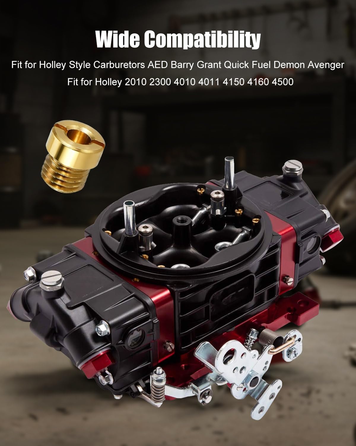 64-99 Main Jet Assortment Kit Compatible with Holley Carburetor Models 2010 2300 4010 4011 4150 4160 450064-99 Replace 36-181