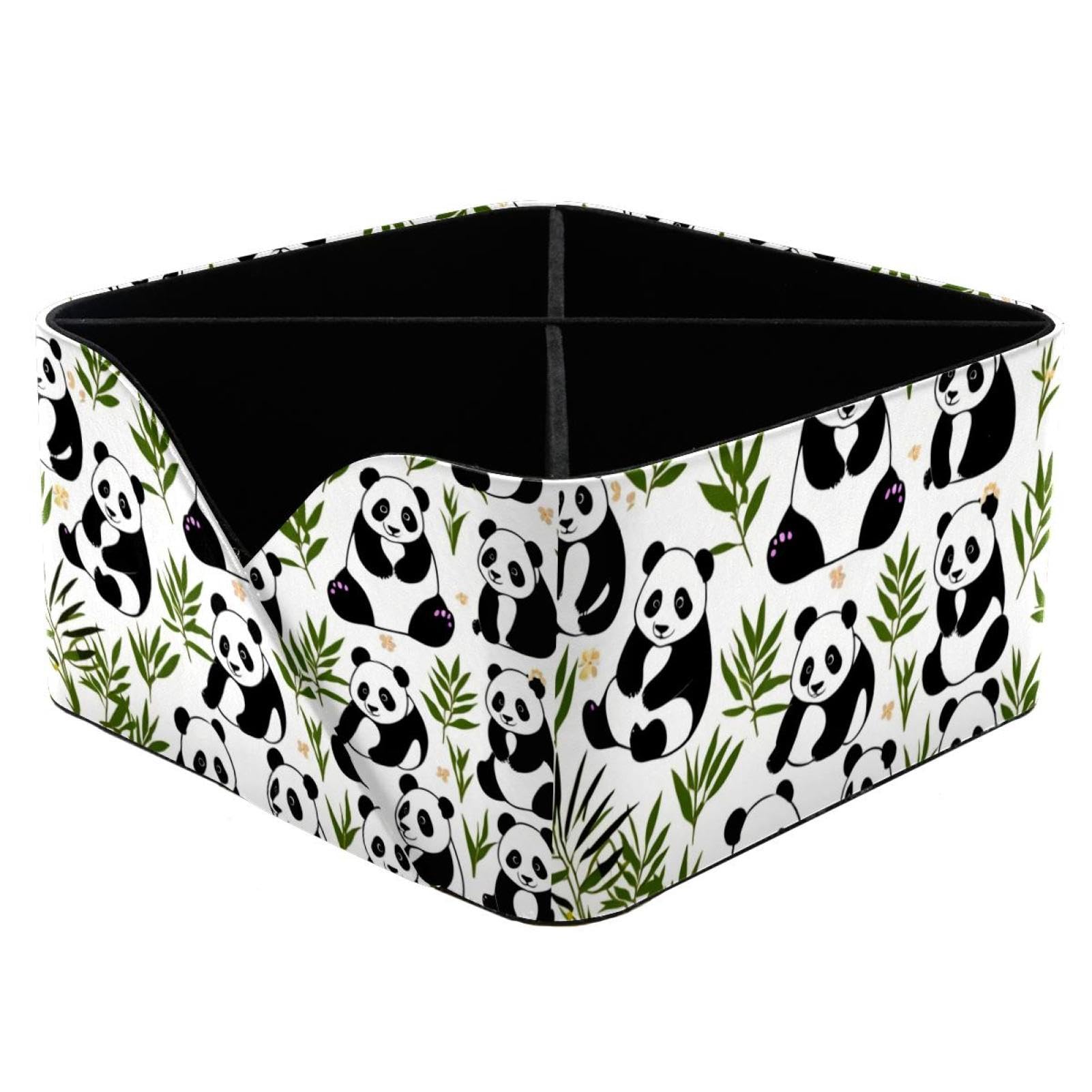 Boîte de rangement panda pour trier facilement pinceaux et crayons d'art