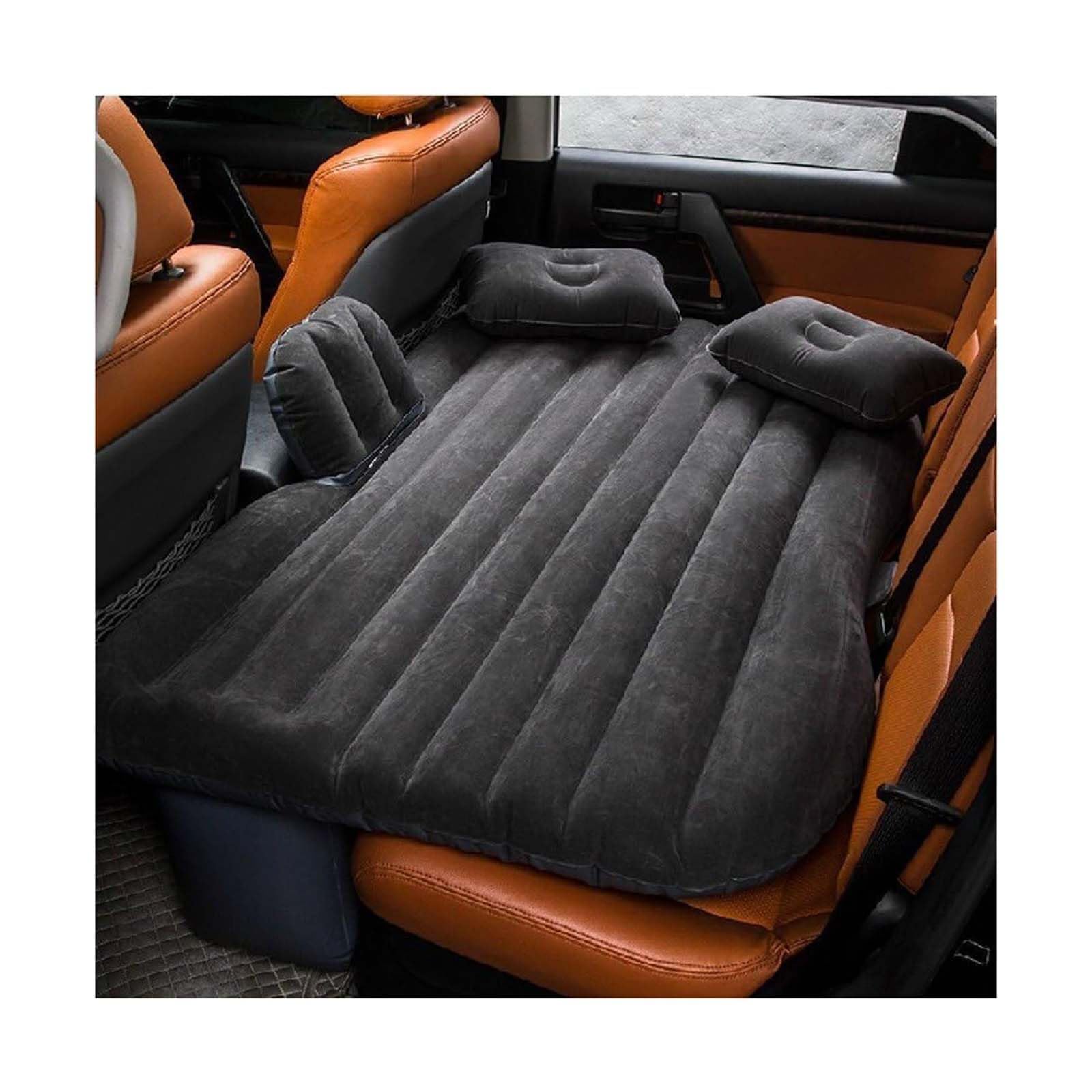 LKILFUWX Car Air Mattress for Ford Puma ST-Line X 2020 2021 2022 2023 2024 2025, Car Travel Bed, Portable Backseat Sleeping Mattress, Durable Flocked Surface for Road Trips and Camping,A