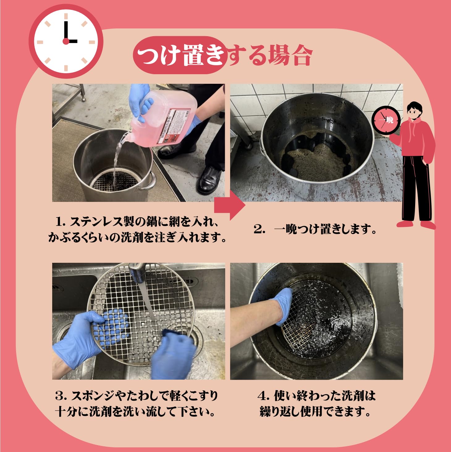 Amazon.co.jp: 【業務用】サンレット 焼き網クリーン 4.5kg 焼肉網用 