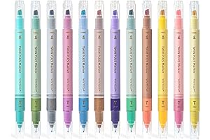 WRITECH Dual Tip Highlighter Markers: Explore Your Spiritual Bible Study with Vibrancy
