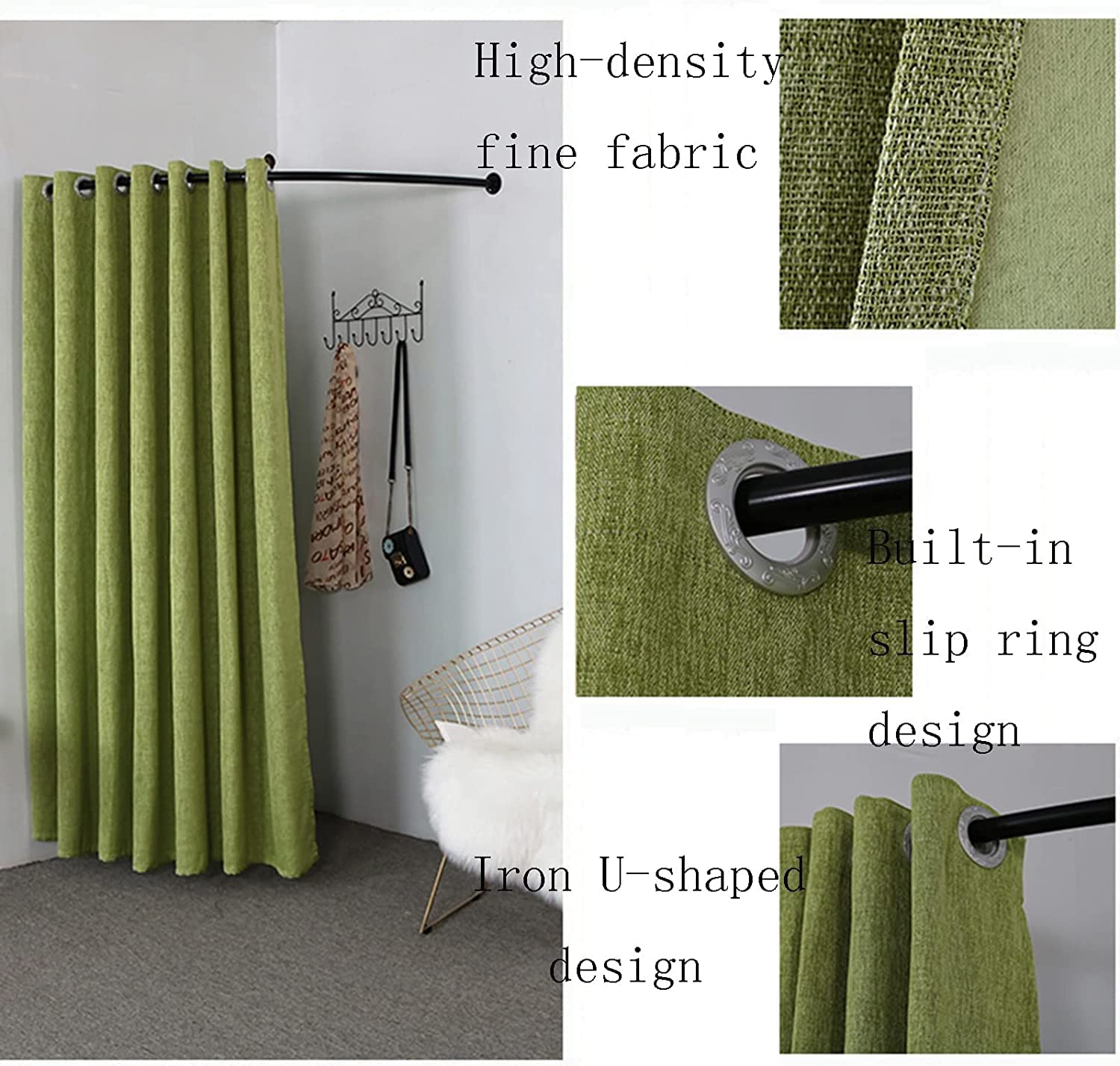 Parete divisoria for la Privacy Negozio di Abbigliamento Camerino Boutique Spogliatoio Spogliatoio Centro Commerciale Negozio di Abbigliamento Ufficio Camerino(A,100x100cm)