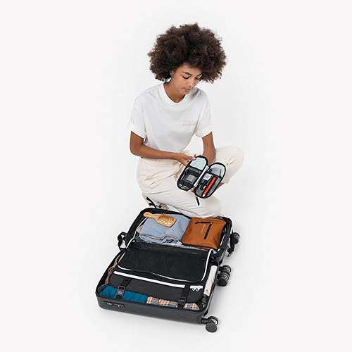 Miniatura 5 de Sherpani Mini Co-Pilot, bolsa para cables de viaje, organizador de almacenamiento de cables, bolsa de tecnología pequeña, funda de transporte de