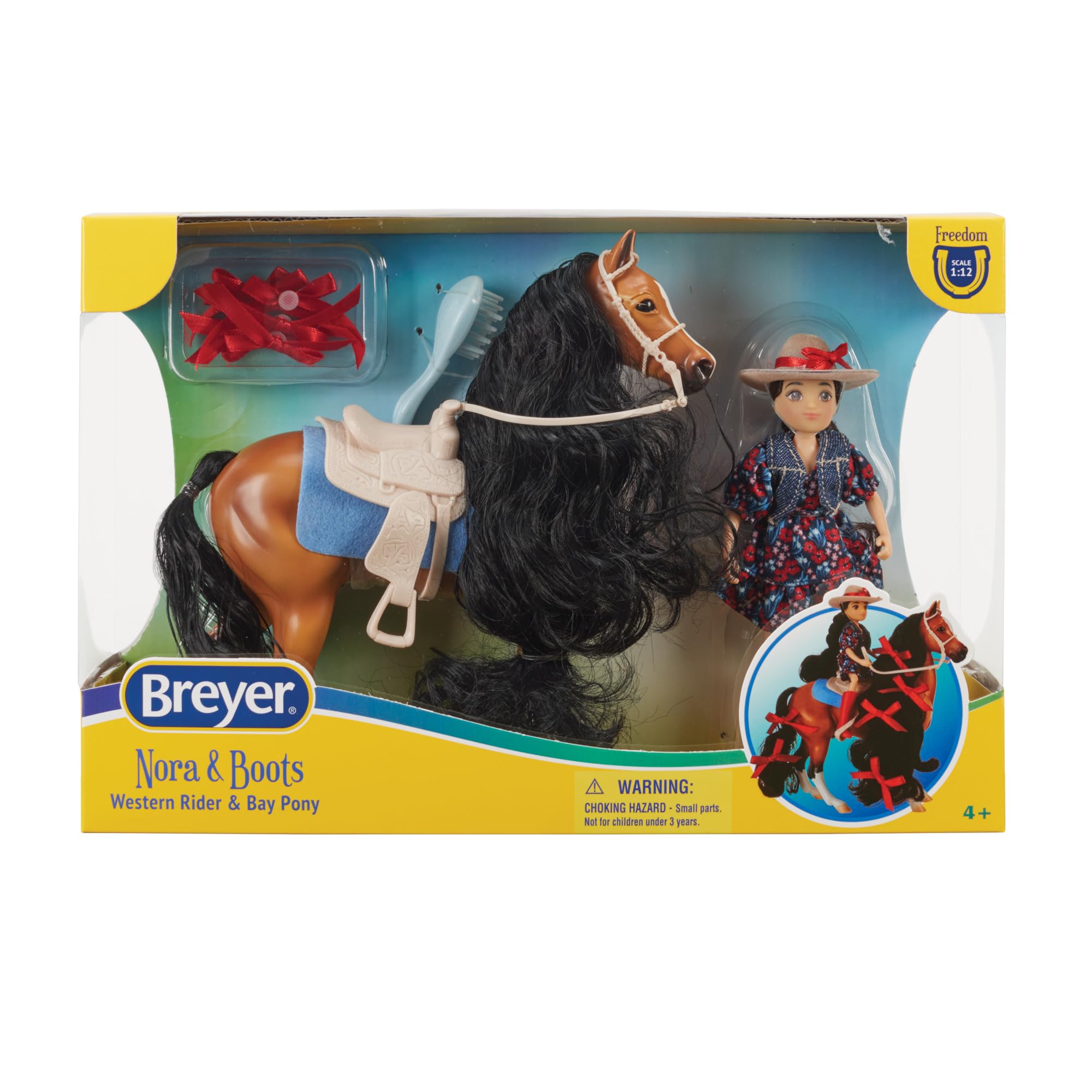 Amazon.com: Breyer Nora & Boots B-FS-10651, Brown : Toys & Games