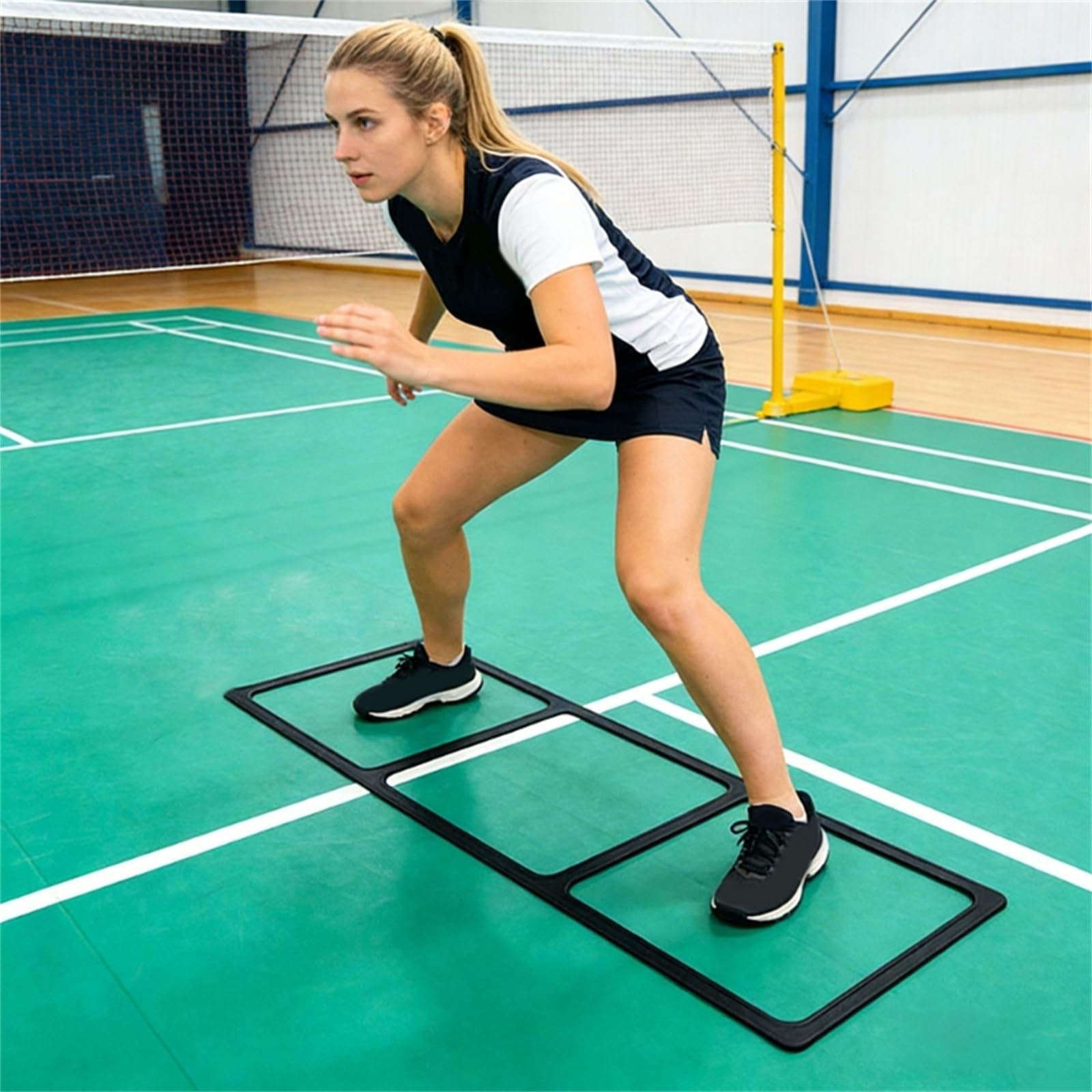 L'attrezzatura professionale di agilità della sezione 3 migliora il potere dell'equilibrio per gli atleti adulti scala di addestramento sottile
