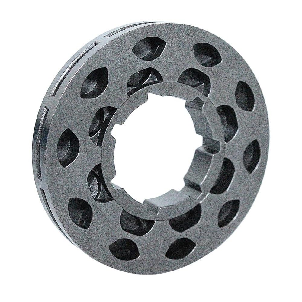 Kit de 3 piñones de llanta for Motosierra de 3/8" y 10 Dientes, Compatible con Otras motosierras de 22 mm y 7 estrías.