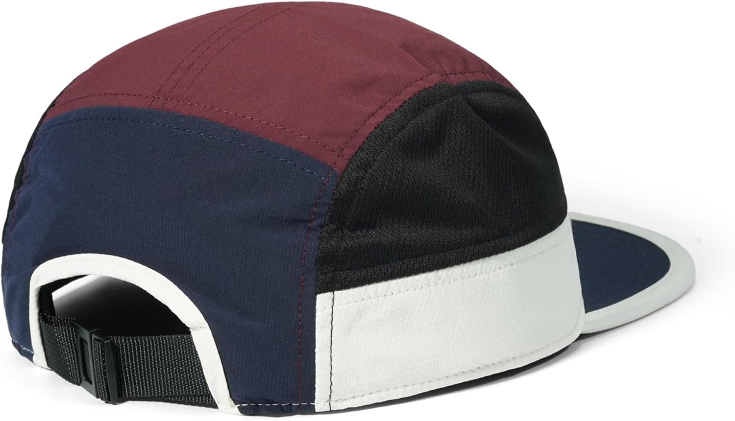 CLAPE Mesh Baseball Cap for Men, 5 Panel Quick Dry Flat Brim Hat with Breathable Mesh & Moisture Wicking Sweatband - Image 8