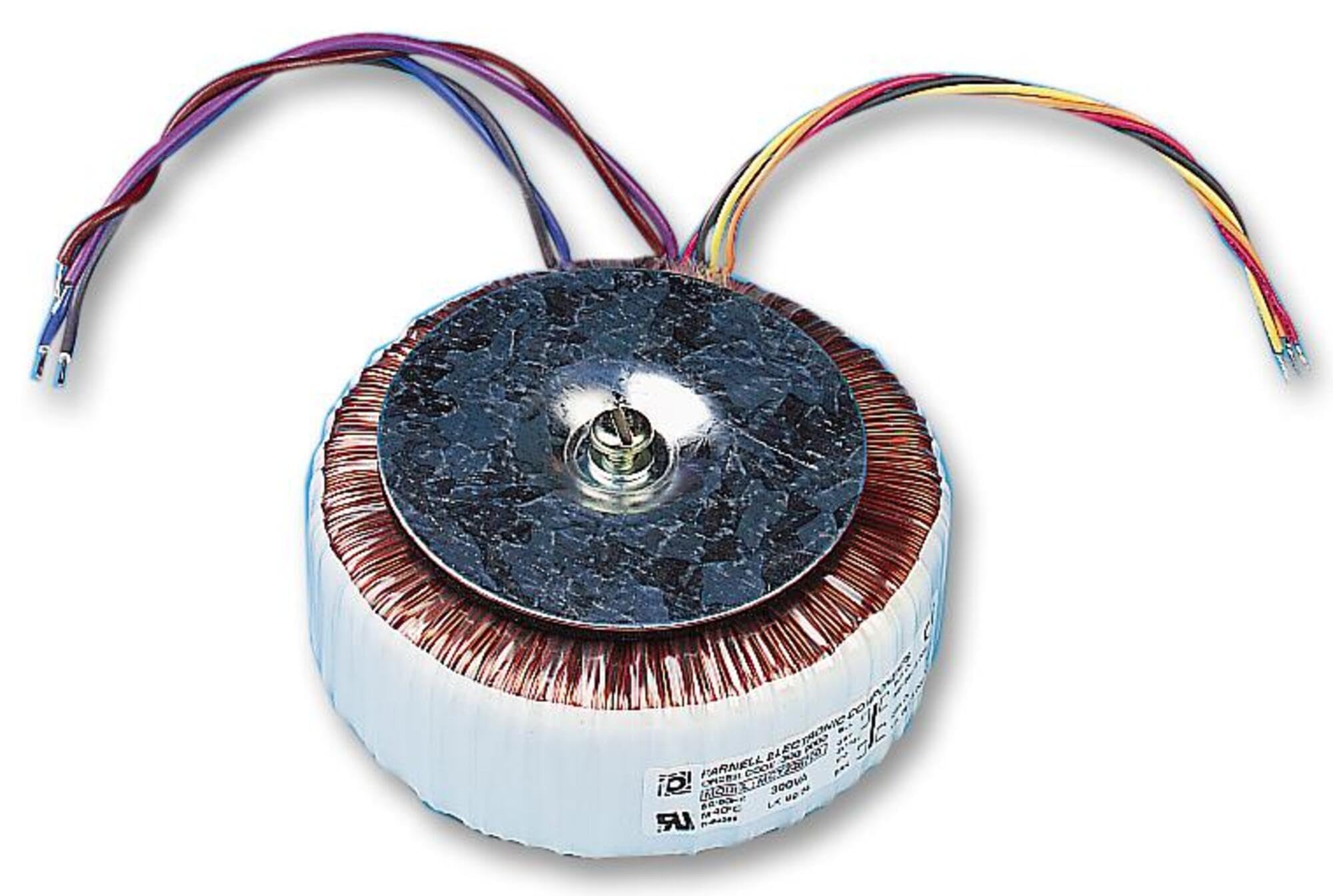MCTA030/15, Toroidal Transformer, 30 VA, 2 x 15V, 1 A, Panel, 115V, 230V