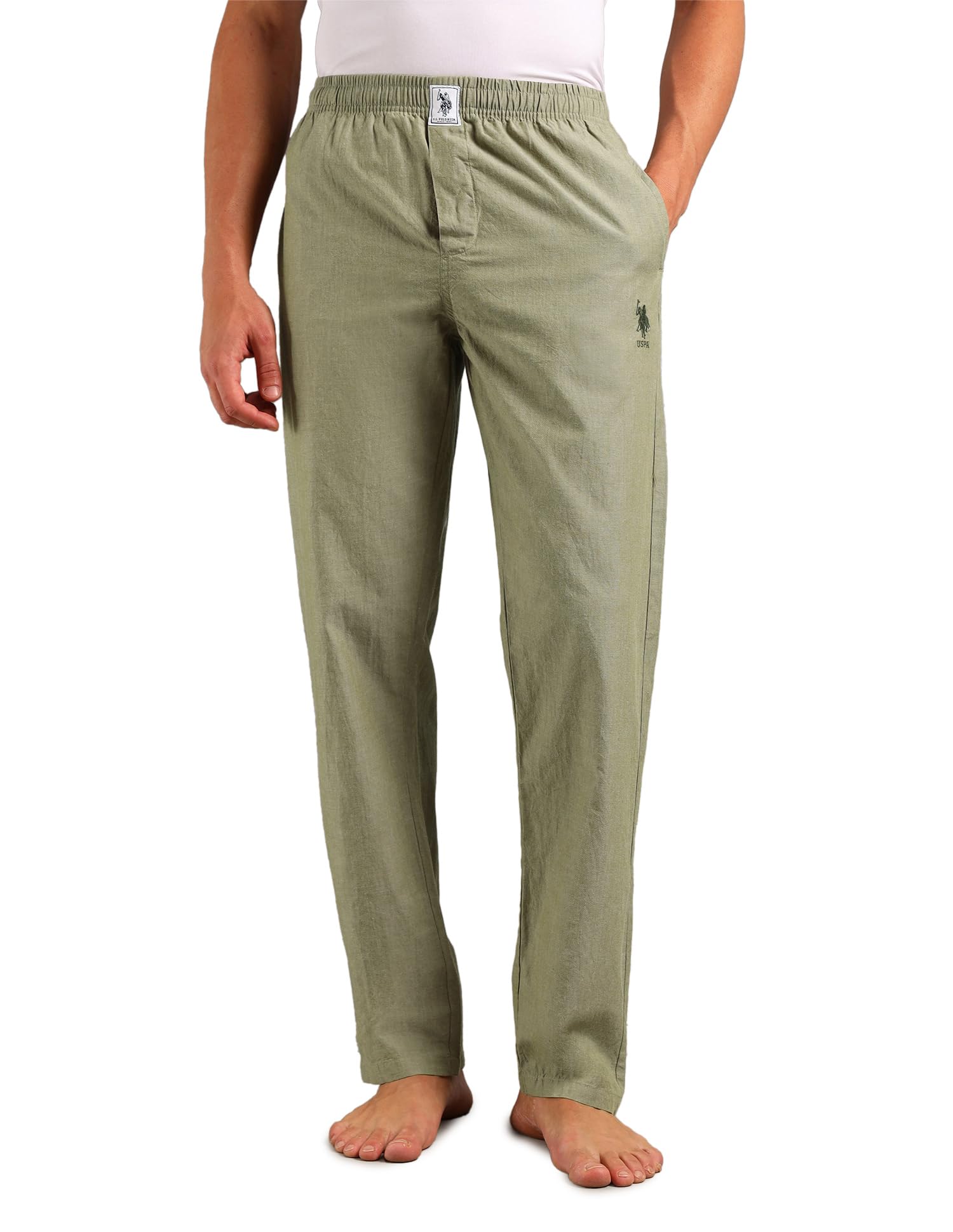U.S. POLO ASSN. Mens Heathered Pure Cotton I658 Lounge Pants-picture-23