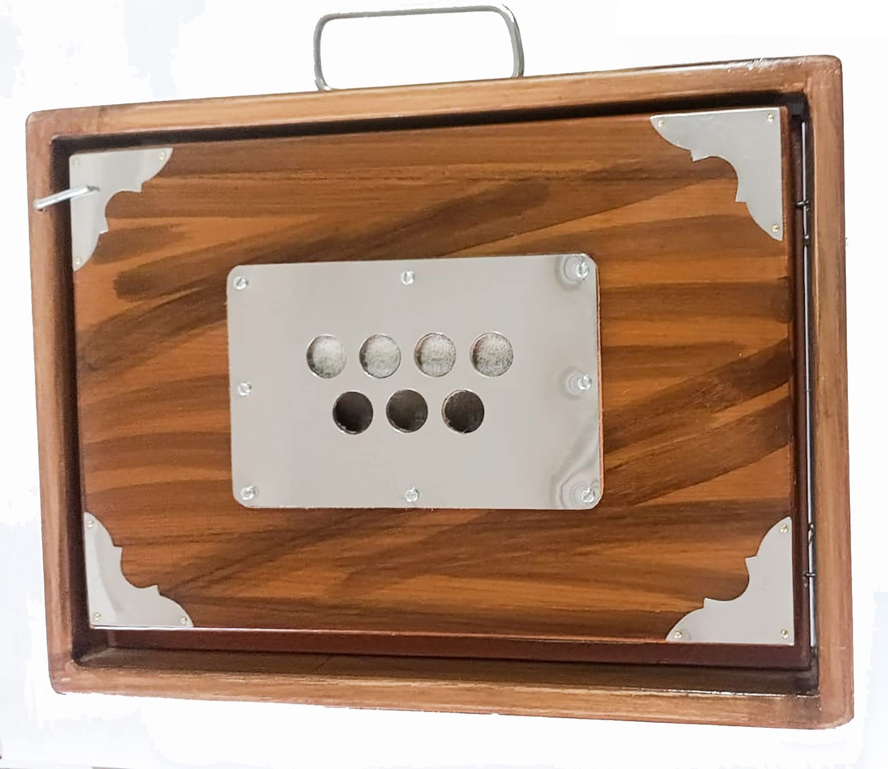 Le divin Shruti Box Drone Instrument en teck. 432 Hz - le son d'Om, du mysticisme, de la relaxation et de la fréquence de transe de guérison pranique, yoga, kirtan