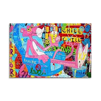 オリジナルキャラクター 絵画 ピンク 71Qi8mTtwRL._UF350,350_QL50_.jpg