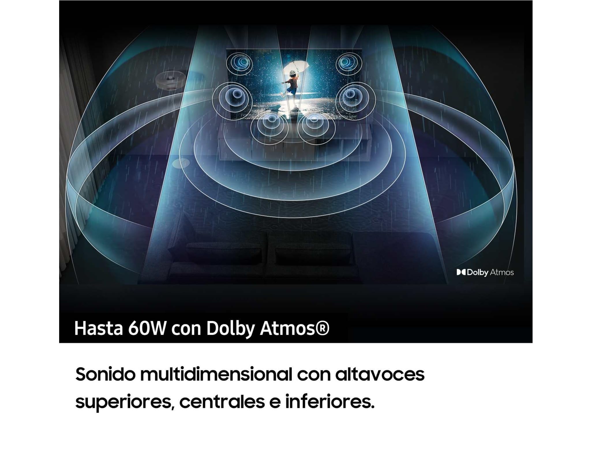 Samsung TV Neo QLED 4K 2023 43QN90C Smart TV de 43" con Quantum Matrix Technology, Procesador Neural 4K con IA, Pantalla Antirreflejos, 60W con Dolby Atmos y Motion Xcelerator Turbo Pro