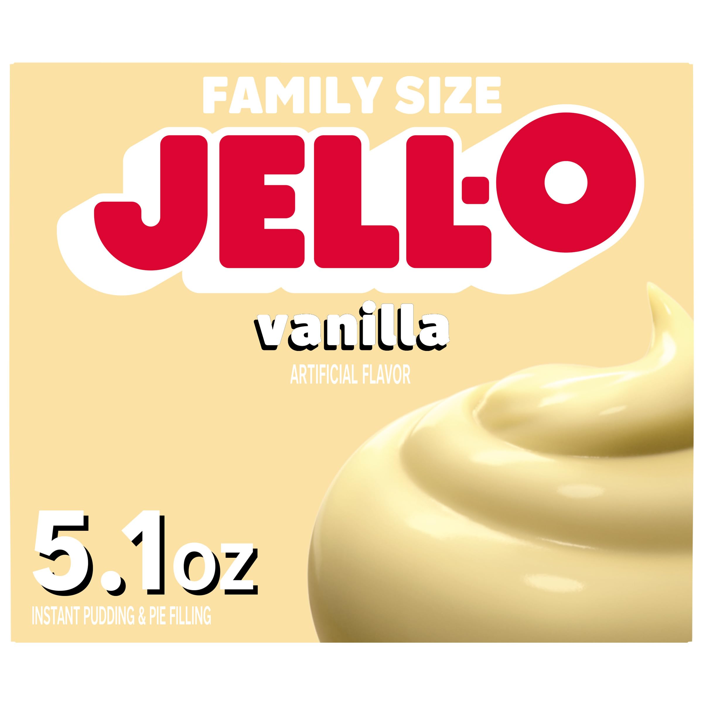 Amazon.com : Jell-O Vanilla Artificially Flavored Instant Pudding