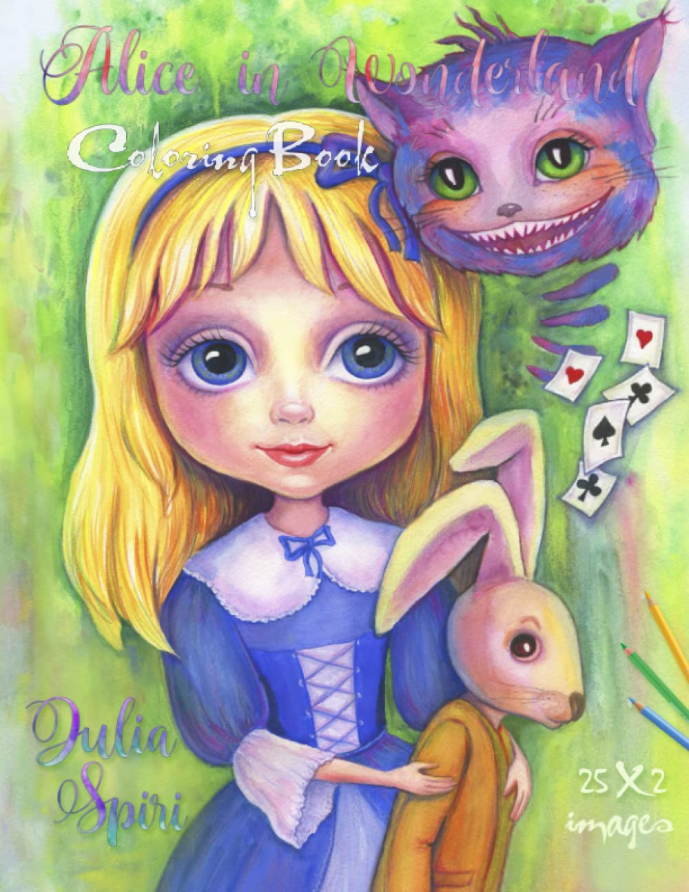 Alice in Wonderland: A Whimsical Coloring Book for Adults