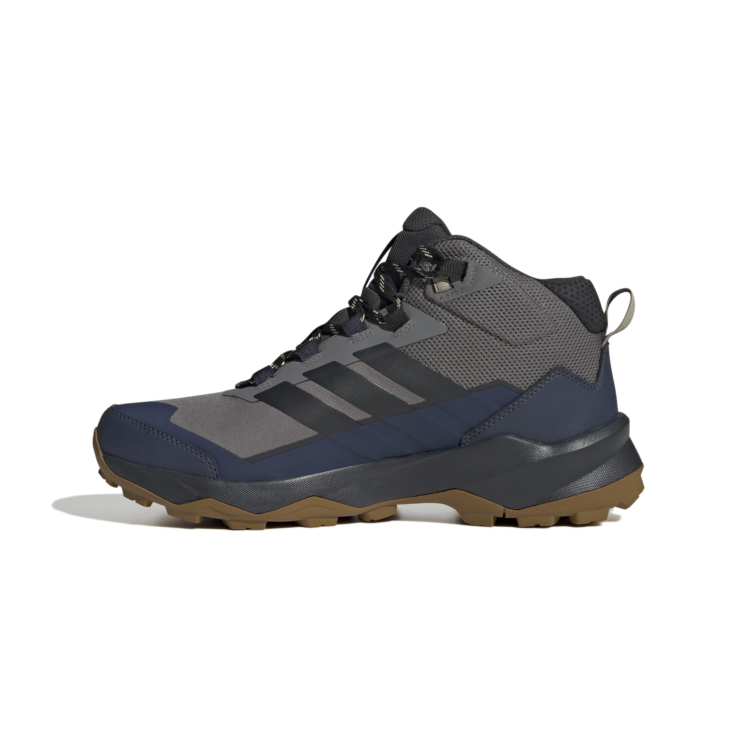 Adidas Herren Terrex Skychaser AX5 Mid Gore-TEX Hiking Shoes, Grey Four/Carbon/Shadow Navy, 43 1/3 EU
