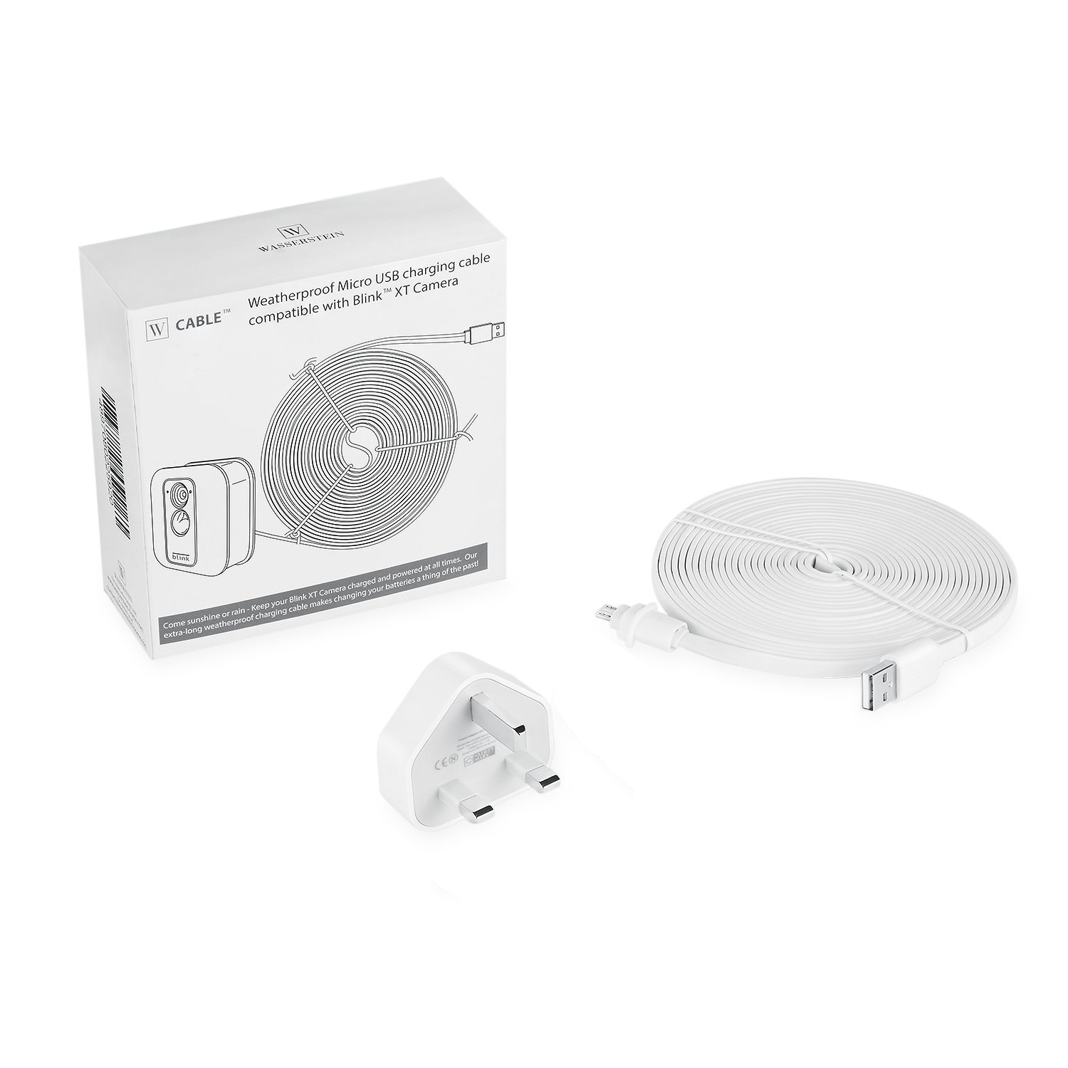 Buy Weatherproof Power Cable for Blink XT2 Outdoor & Indoor Camera