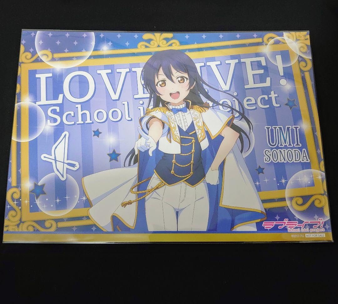 ランチョンマット キャラカフェ ラブライブ μ's 全種　お台場 THEキャラCAFE お台場デックス店×ラブライブ！スクールアイドル