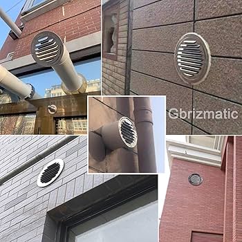 Amazon.co.jp: 壁空気出口スクリーンメッシュ 丸型換気口、通気口