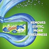 Vista 6 de Gain Fabric Softener Dryer Sheets, Blissful Breeze, 120 Count
