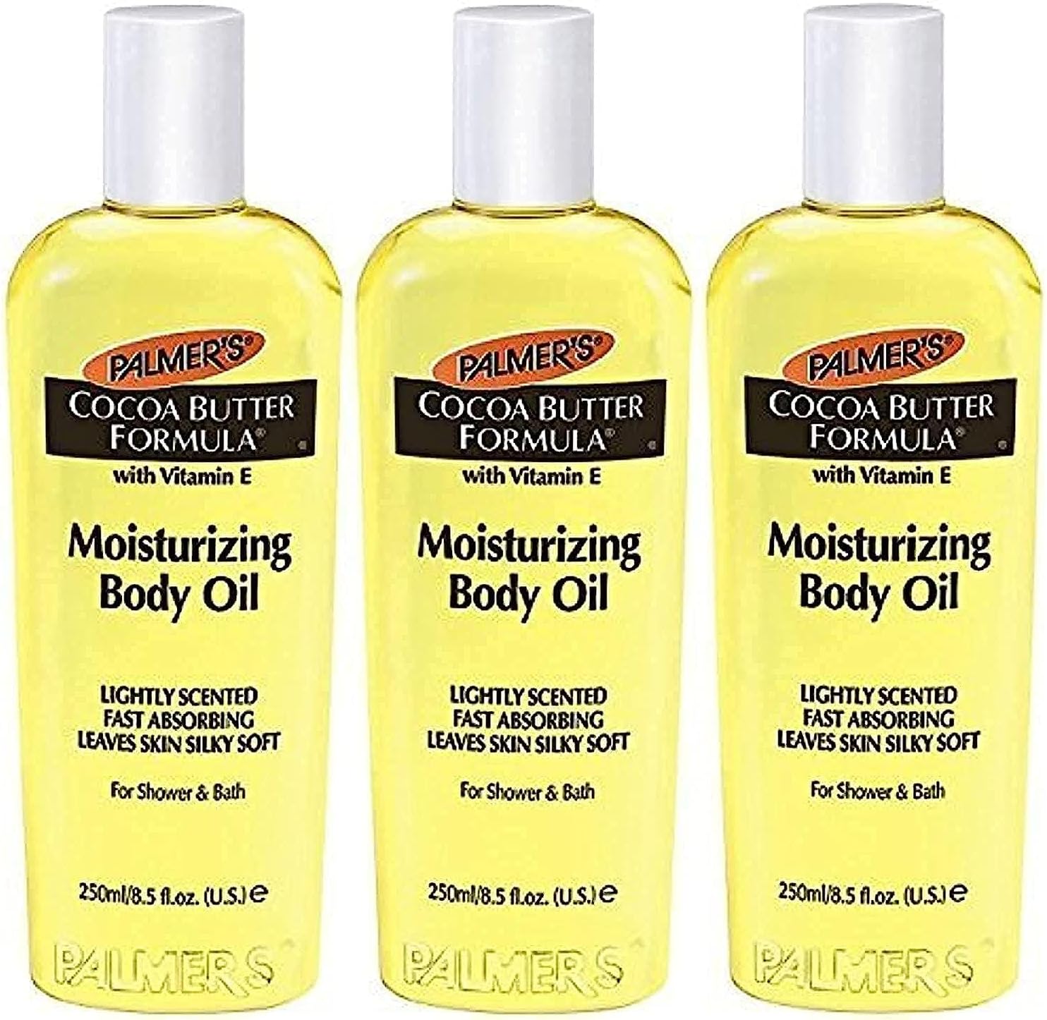 Palmer's Cocoa Butter Formula Moisturizing Body Oil with Vitamin E - 8.5 fl oz (Pack of 3)