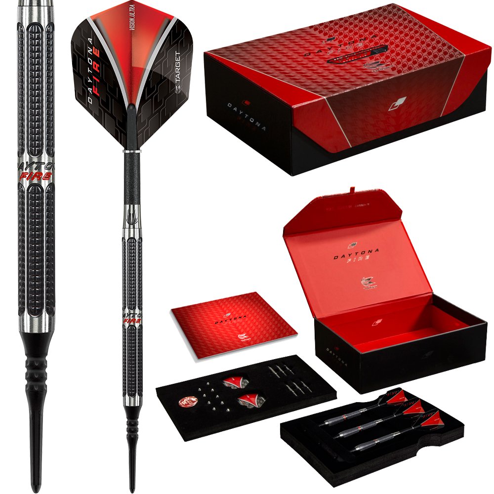 Target Darts Daytona Fire DF-11 Dartpfeile, 16 g, 95% Wolfram