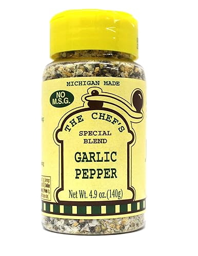 Pimienta de ajo-4.9 oz - Botella pequeña