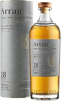The Arranシングルモルトウイスキー 700ml 57% 限定314本 Amazon.co.jp: Arran Malt (アラン モルト) 18年 [ ウイスキー