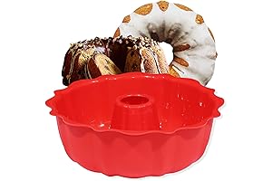 Silicone Bundt Cake Pan Non Stick