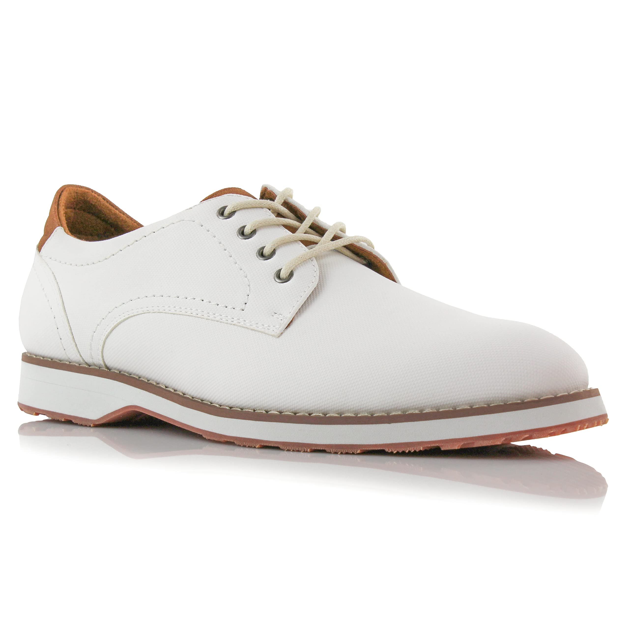 Ferro Aldo Men's Casual Dress Sneakers | Hybrid Oxford & Classic Low-Top Styles | Lace-Up Fashion Shoes