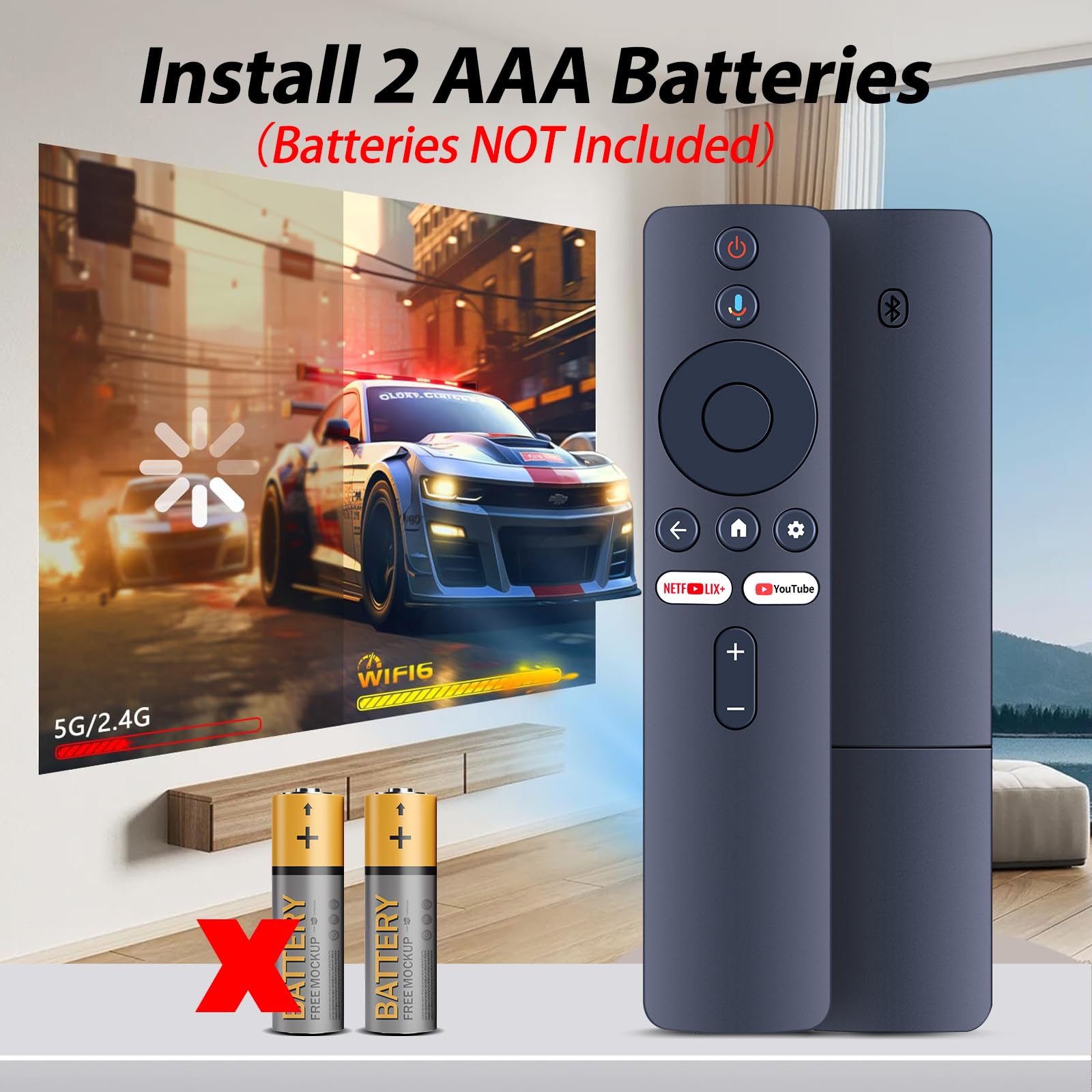 Mando a distancia de repuesto para proyector inteligente Xiaomi L1 Pro RC604-MG1