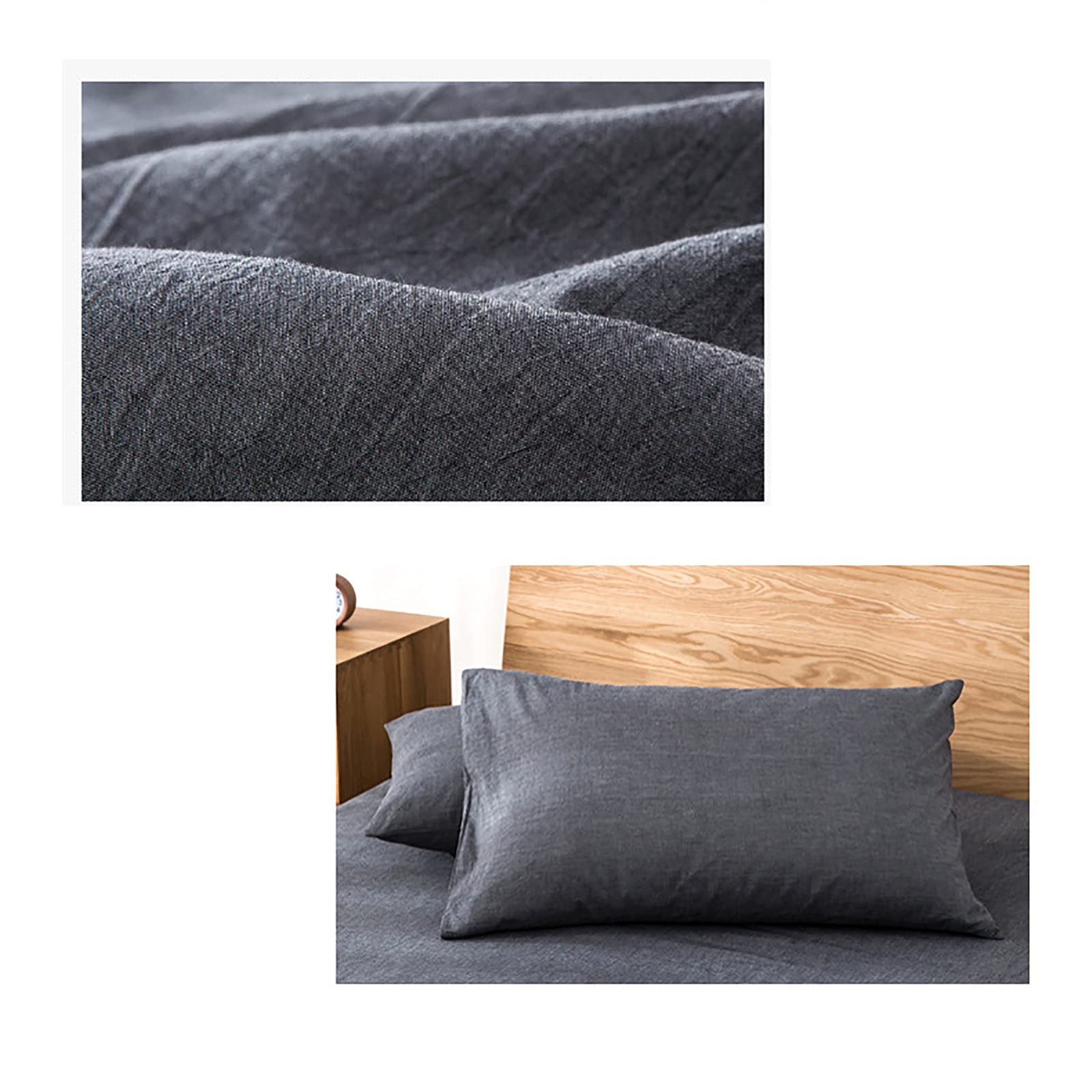 Oxford Homeware Lenzuolo con angoli per letto singolo, 100% microfibra spazzolata 1800, facile da pulire, profondità 25 cm, per letto singolo