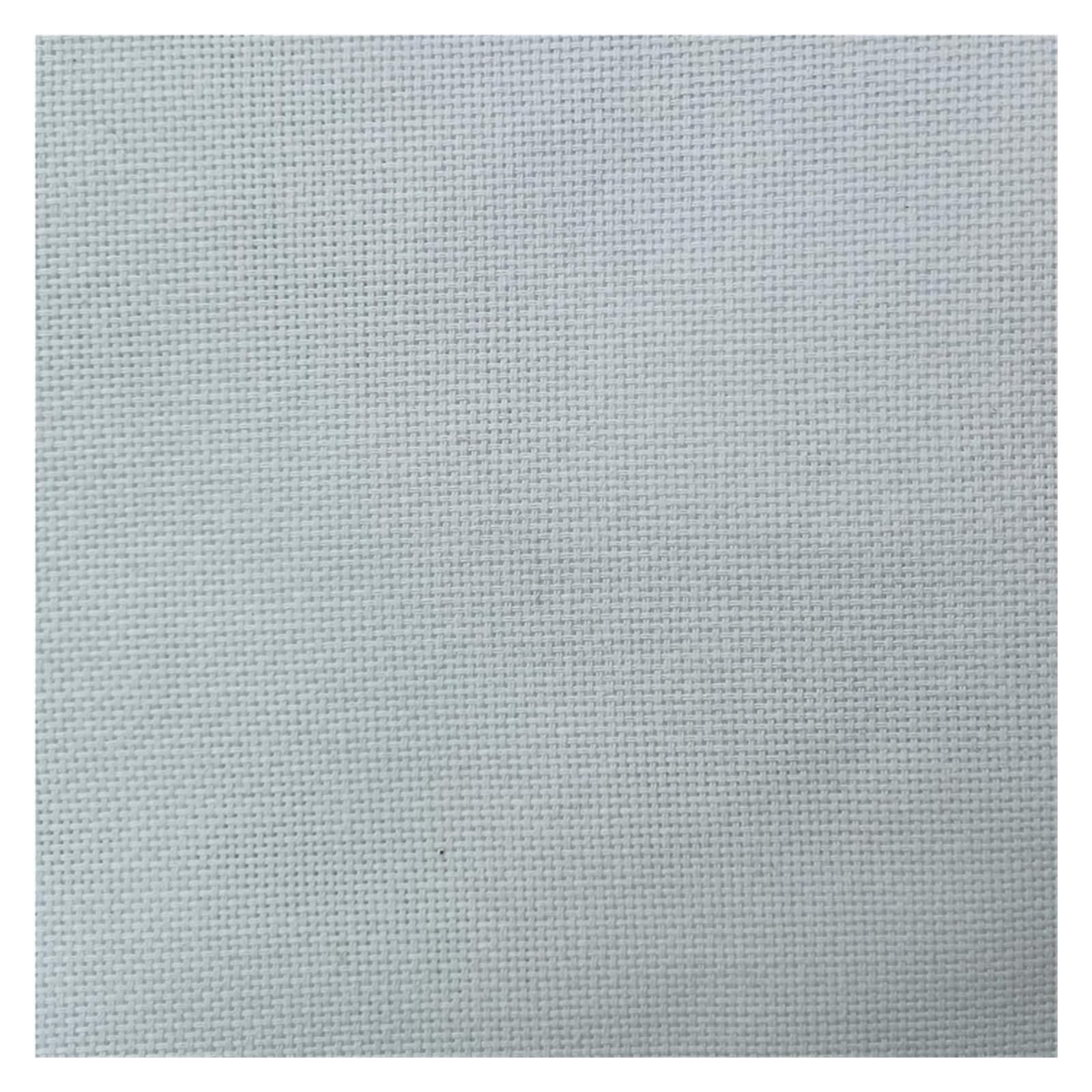 Toile à broder au point de croix 22CT blanche haute régularité coupon de 50x150cm
