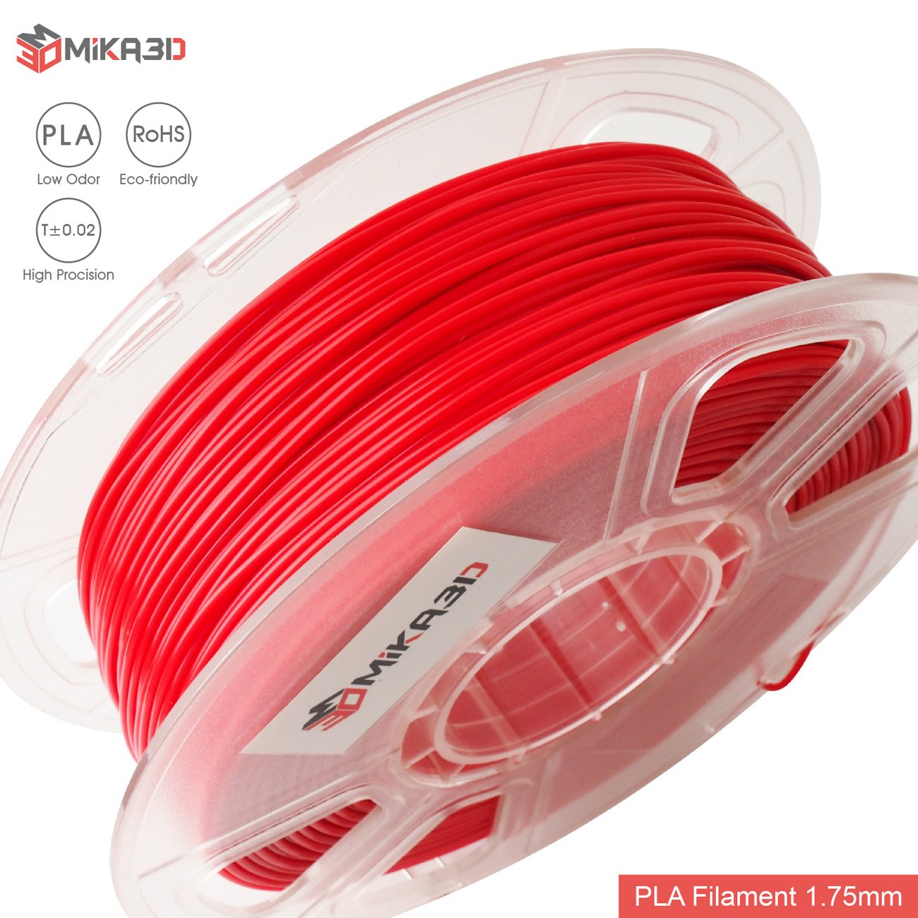 1.75mm 3D Printer Normal PLA Filament 12 Bundle, Most Popular Colors Pack, 1.75mm 500g per Spool, 12 Spools Pack, Total 6kgs Material with One Bottle of 3D Printer Stick Tool Mika3D : Industrial & Scientific