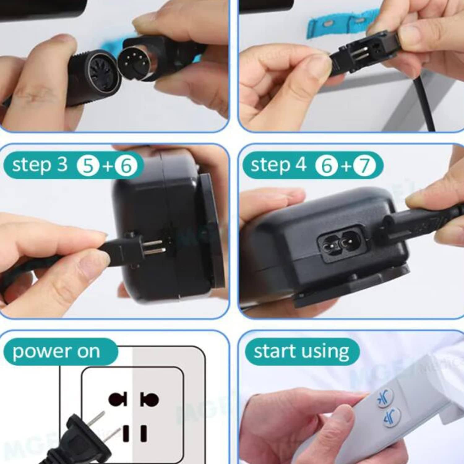Respaldo de Cama elevable para Personas Mayores, Elevador de Almohada, Ayuda eléctrica Ajustable para Sentarse y levantarse, sillas Ajustables para discapacitados, para Soporte de Cuello, ca