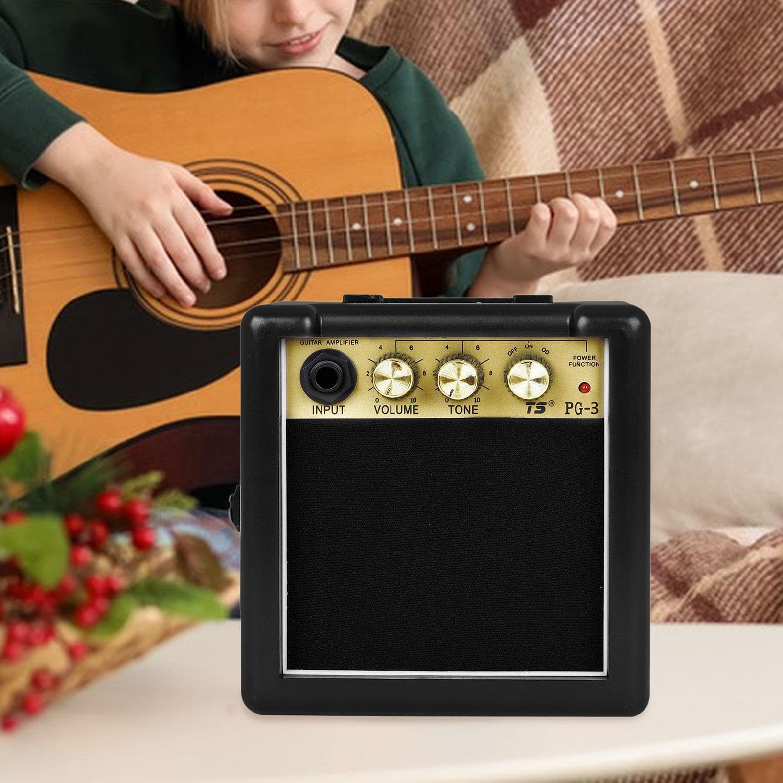 DYNWAVE Electric Guitar Amplifier Portable Compact Premium Instrument Accessory Practical Professional Bass Amplifier, Guitar Speaker