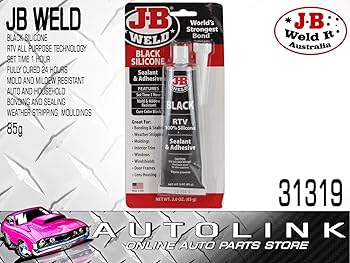 Amazon.com: J-B Weld 31319 Black RTV Silicone Sealant and
