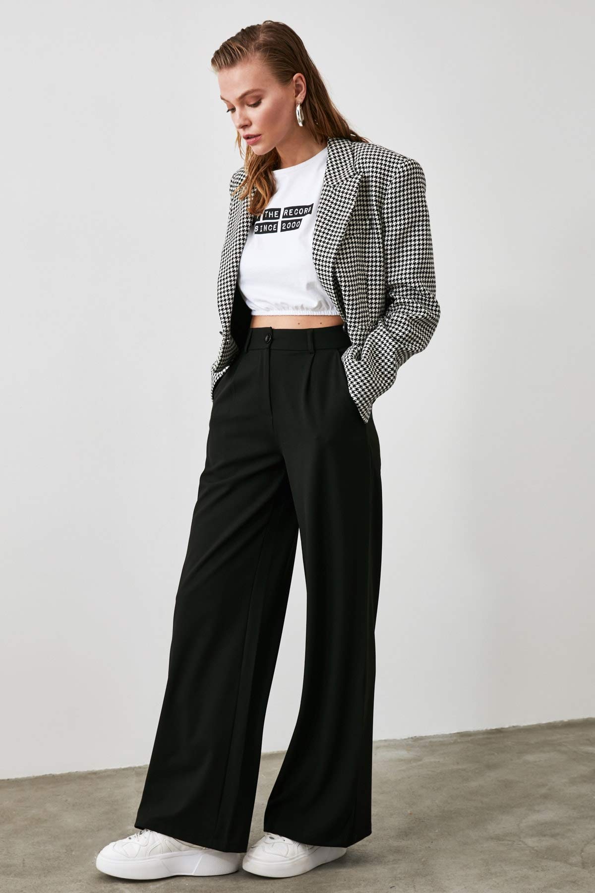 Trendyol Brown Plenty of Trousers - Short - Palais - Femme