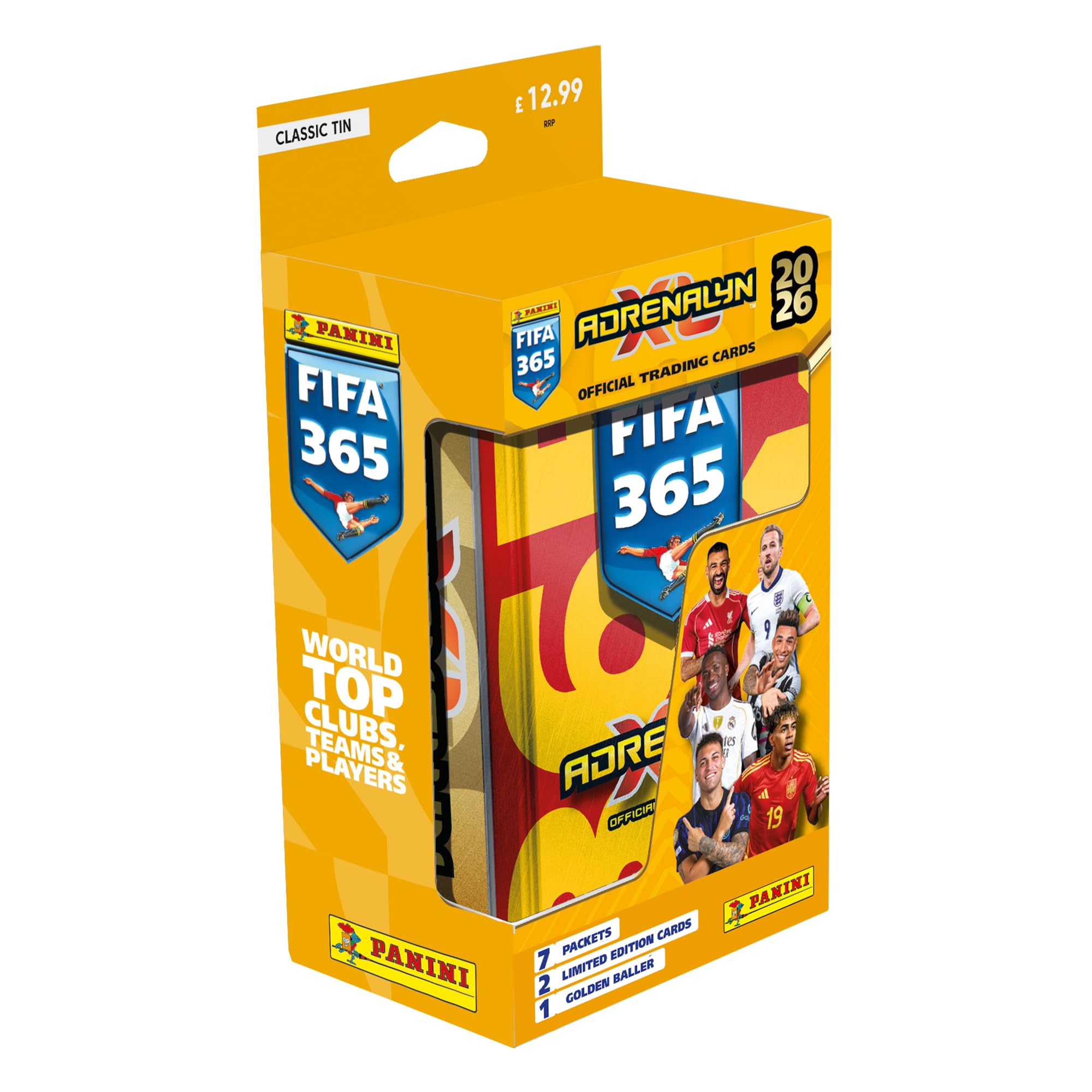 Panini FIFA 365 Adrenalyn XL - Carte da collezione - Latta classica